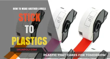 Effective Tips for Making Brother Labels Stick to Plastic Surfaces