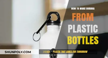 Eco-Friendly Crafting: Creating a Buddha Statue from Recycled Plastic Bottles