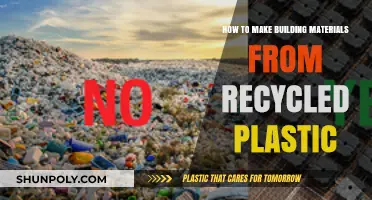 Sustainable Construction: Crafting Eco-Friendly Building Materials from Recycled Plastic