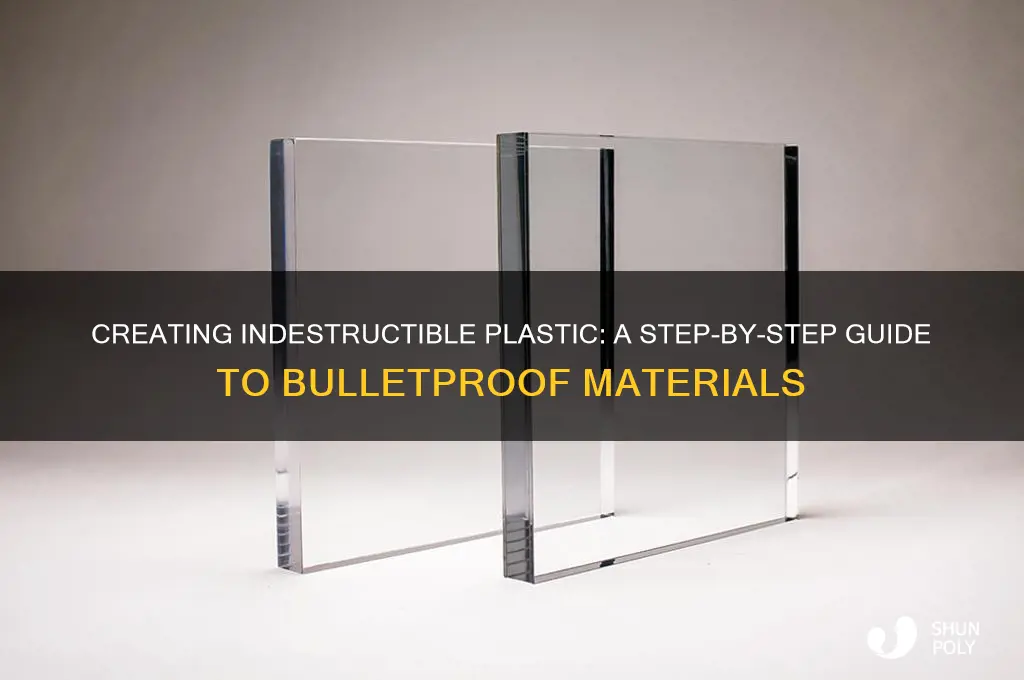 how to make bulletproof plastic