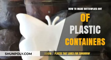Crafting Butterflies from Plastic Containers: A Creative Guide