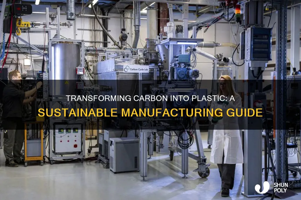 how to make carbon into plastic
