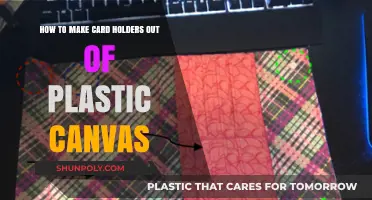 Crafting Durable Plastic Canvas Card Holders: A Step-by-Step DIY Guide