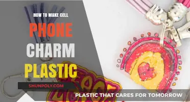 Crafting Adorable Cell Phone Charms with DIY Plastic Techniques