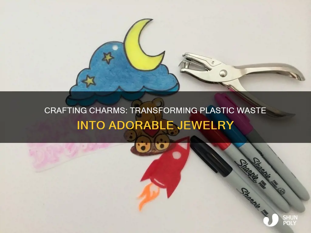 how to make charms with recycled plastic