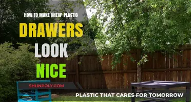 Transform Cheap Plastic Drawers: Easy DIY Makeover Ideas for Style