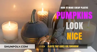Transforming Budget Plastic Pumpkins: Easy DIY Tips for Elegant Decor