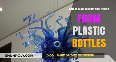 Crafting Chihuly-Inspired Art: Transforming Plastic Bottles into Stunning Sculptures