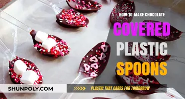 Creative Edible Craft: Making Chocolate-Covered Plastic Spoons at Home