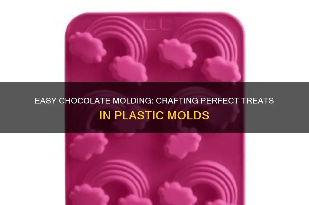how to make chocolate in plastic molds
