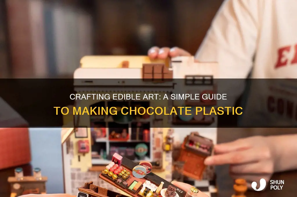how to make chocolate plastic