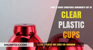 Crafting Festive Clear Plastic Cup Christmas Ornaments: Easy DIY Guide