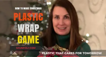 Fun DIY Christmas Plastic Wrap Game: Easy Holiday Party Idea