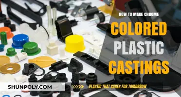 Crafting Chrome-Colored Plastic Castings: A Step-by-Step DIY Guide
