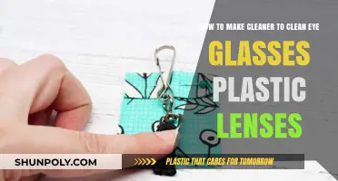 Effective DIY Cleaner for Spotless Plastic Eyeglass Lenses at Home