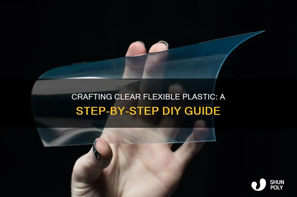how to make clear flexible plastic