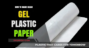 Crafting Clear Gel Plastic Paper: A Simple DIY Guide