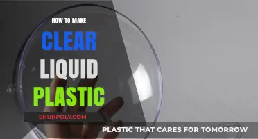 Crafting Transparent Liquid Plastic: A Step-by-Step DIY Guide