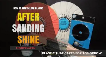 Restore Clarity: Polishing Sanded Plastic to a Brilliant Shine