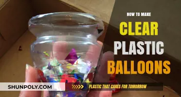Crafting Transparent Plastic Balloons: A Simple DIY Guide for Beginners