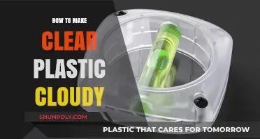 Transforming Clear Plastic: Simple Techniques to Create a Cloudy Finish