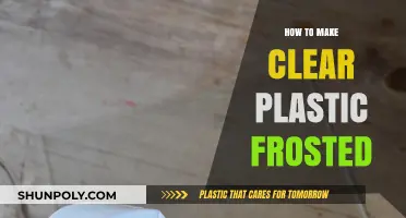 Transform Clear Plastic to Frosted: Easy DIY Techniques for a Matte Finish