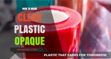 Transforming Clear Plastic to Opaque: Simple Techniques for Custom Finishes