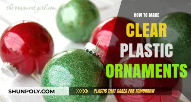 Crafting Clear Plastic Ornaments: Easy DIY Guide for Festive Decor