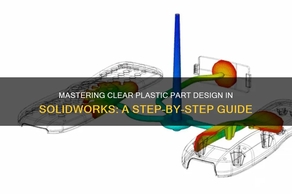 how to make clear plastic part in solidworks