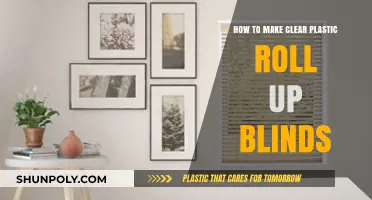 DIY Clear Plastic Roll-Up Blinds: Easy Step-by-Step Guide