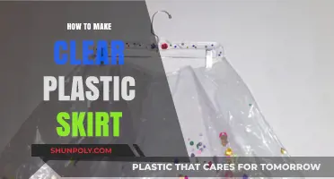 Crafting a Clear Plastic Skirt: Easy DIY Tutorial for Beginners