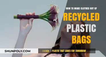 Sustainable Fashion: Crafting Eco-Friendly Clothes from Recycled Plastic Bags
