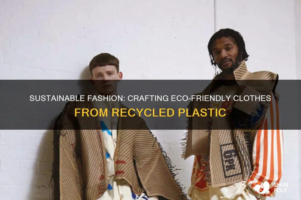 how to make clothes out of recycled plastic