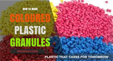 Mastering the Art of Creating Vibrant Coloured Plastic Granules