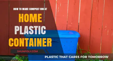 DIY Composting: Create a Plastic Container Bin at Home Easily