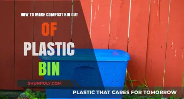 DIY Composting: Transforming a Plastic Bin into an Eco-Friendly Compost Maker
