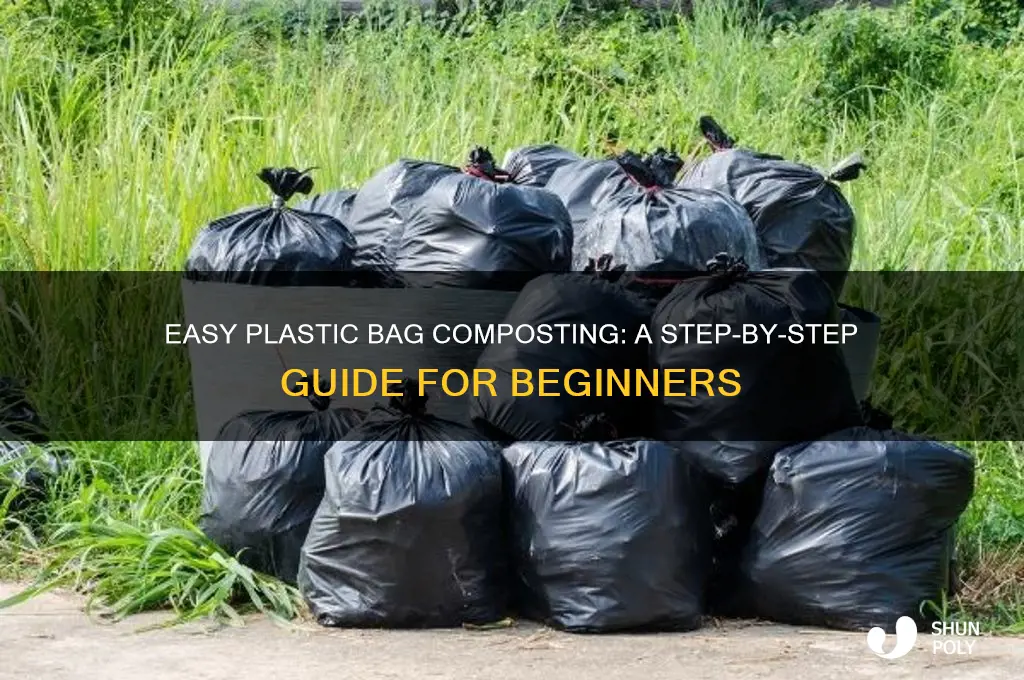 how to make compost in plastic bag
