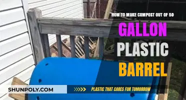 Transform Your 50-Gallon Plastic Barrel into Nutrient-Rich Compost Easily