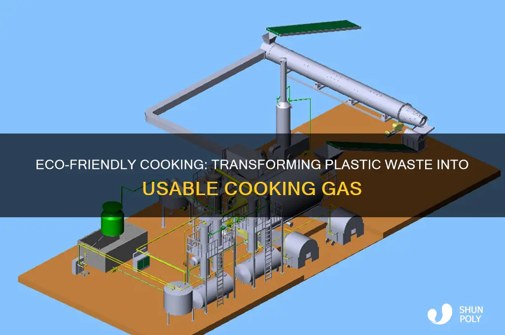 how to make cooking gas from plastic