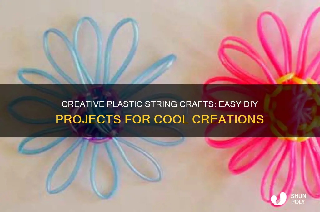 how to make cool things with plastic string
