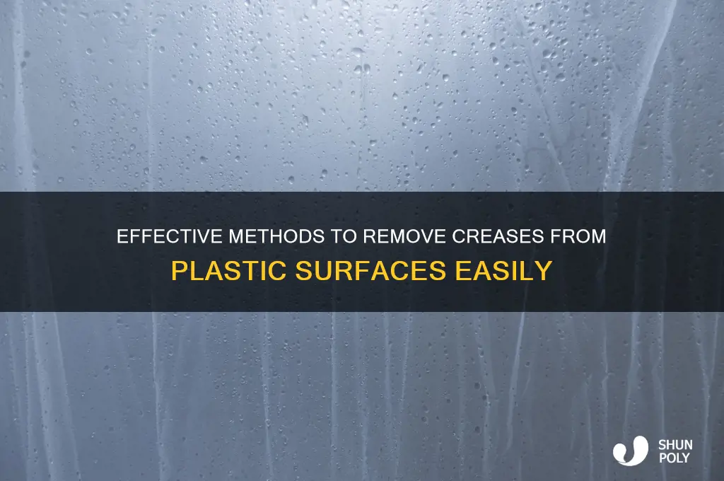 how to make creases in plastic go away