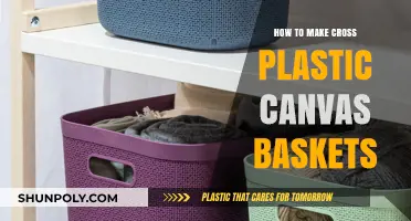 Crafting Cross-Stitch Plastic Canvas Baskets: A Step-by-Step DIY Guide