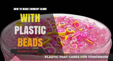 Create Crunchy Slime: Easy DIY with Plastic Beads Guide