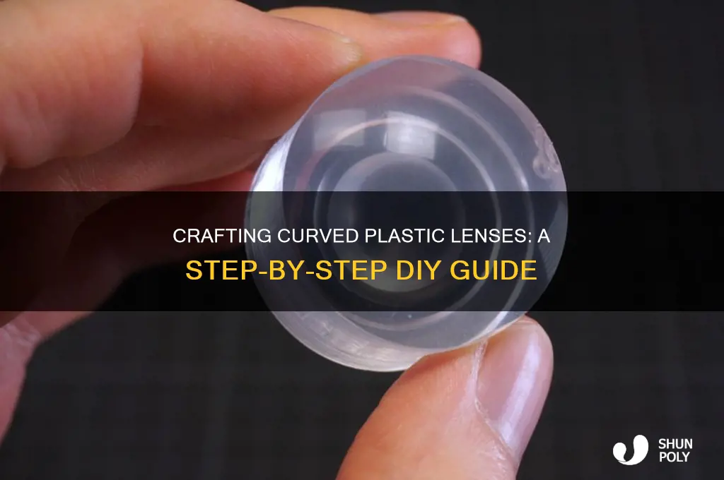 how to make curved plastic lenses