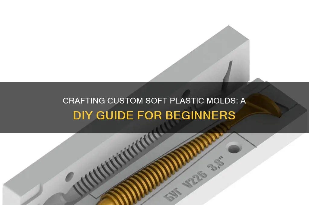 how to make custom diy soft plastic molds