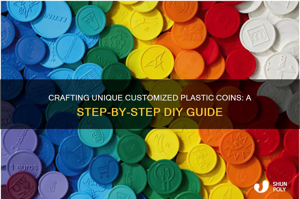 how to make customized plastic coin