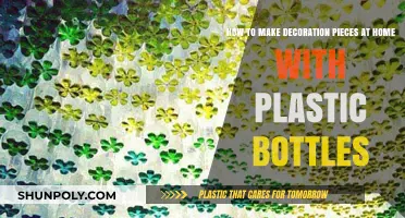 Creative DIY Decor: Transforming Plastic Bottles into Stunning Home Pieces