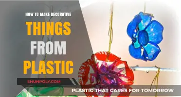 Creative Plastic Crafts: Transforming Waste into Stunning Decorations