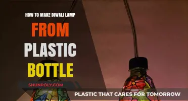 Eco-Friendly Diwali: Crafting Beautiful Lamps from Plastic Bottles