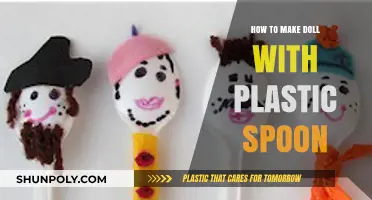 Crafting Cute Dolls: A Creative Guide Using Plastic Spoons
